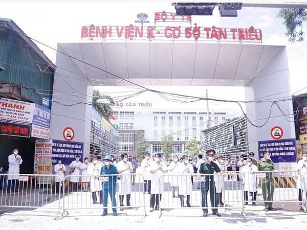 Bệnh viện K dỡ phong tỏa