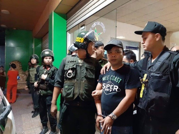 Đang xét xử Toàn 'đen' - giang hồ cộm cán ở Biên Hòa
