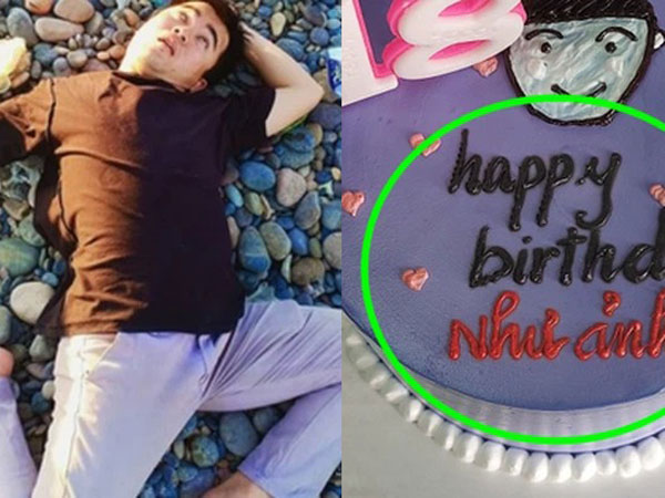 Yêu cầu viết lên bánh kem dòng chữ 'Happy Birthday như ảnh', thấy thành phẩm xong khổ chủ 'xỉu luôn 8 ngày chưa tỉnh'