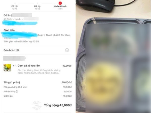 Sợ quán cho hành vào suất ăn, chàng trai ghi chú 'không hành' cả chục lần, lúc nhận hàng mới té ngửa vì lý do này