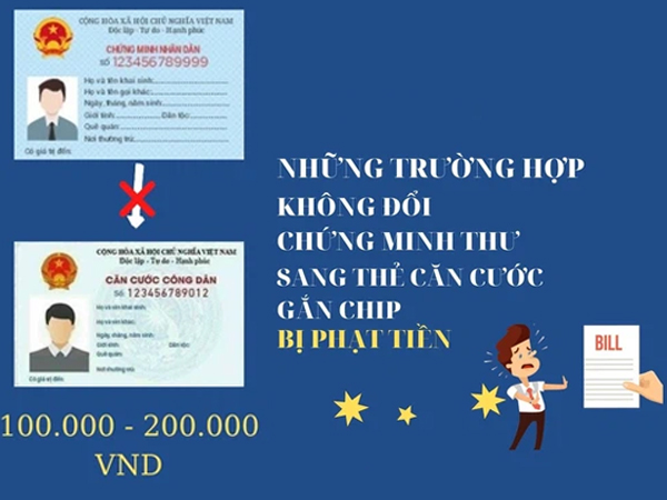 Video: Những trường hợp bị phạt tiền nếu không đổi Chứng minh nhân dân sang thẻ Căn cước gắn chip