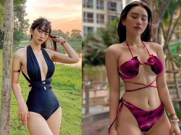 Đâu chỉ nhiệt trên sân khấu, dàn gái xinh Nóng Cùng EURO 2020 còn cháy không kém khi khoe dáng với bikini