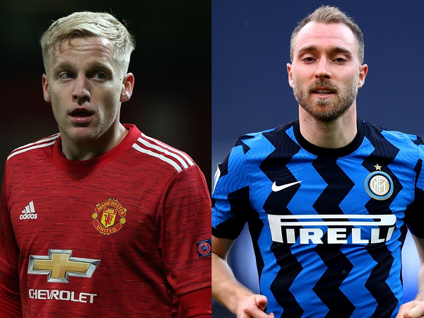 Inter Milan muốn đón Van De Beek từ MU để thế chỗ Eriksen