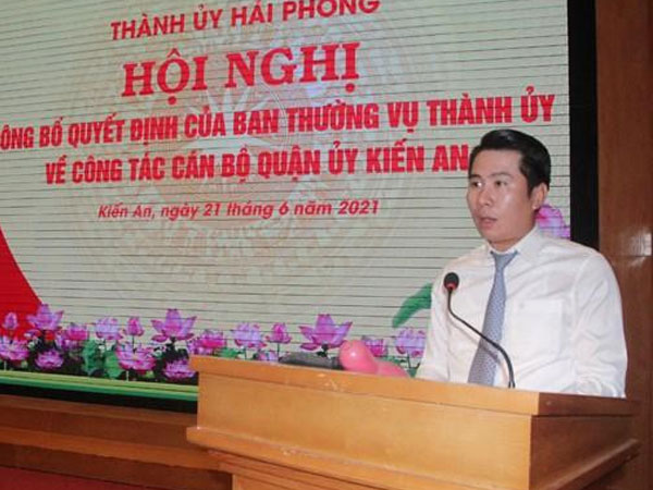 TP Hải Phòng chỉ định nhiều cán bộ dưới 35 tuổi làm lãnh đạo quận