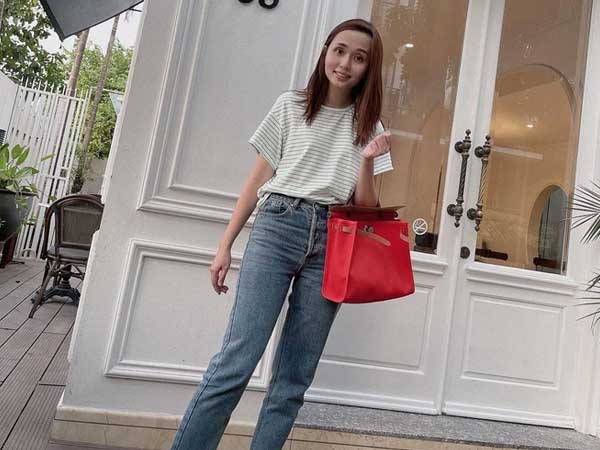 Ái nữ cựu chủ tịch CLB Sài Gòn lên đồ sang chảnh, xách túi Hermes trên dưới 80 triệu nhưng tự thấy 'nhìn nó vớ vẩn'
