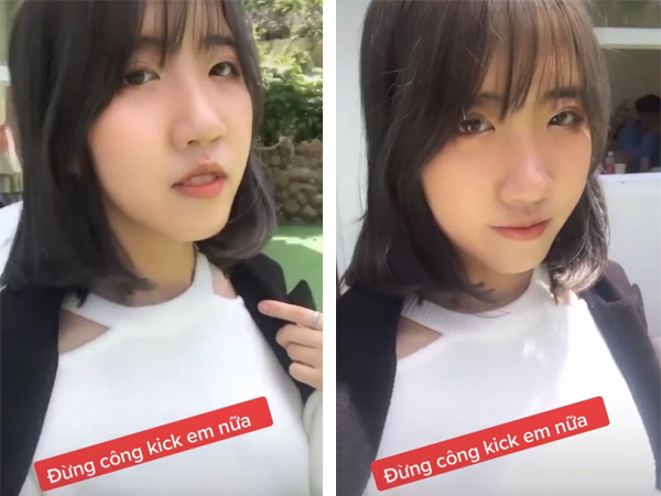 Xuất hiện TikTok được cho là của cô gái có 12 mối tình đang hot, van xin mọi người đừng công kích mình nữa