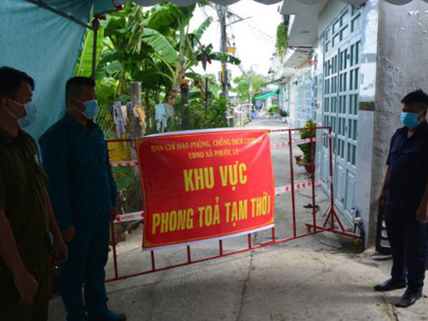Long An: 18 người trong một xóm dương tính với nCoV