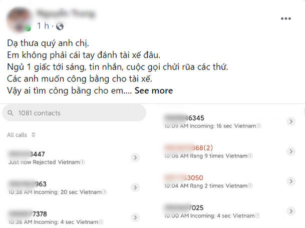 Vụ tài xế taxi bị hành hung dã man: Cư dân mạng khủng bố, đe dọa"nhầm" người