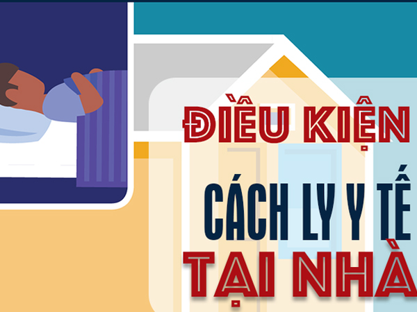 Infographic: Để được cách ly y tế tại nhà, cần điều kiện gì?