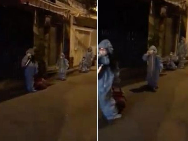 Clip: Nhói lòng cảnh em bé khóc quấy khi cùng cả nhà đi cách ly nửa đêm