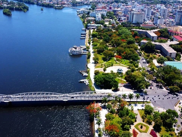 'Độc lạ' những góc nhìn TP Huế từ trên cao trước khi lên thành phố trực thuộc Trung ương