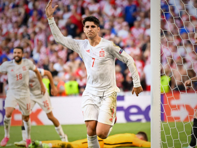 Tây Ban Nha hạ Croatia sau 120 phút 'điên rồ', Morata ghi siêu phẩm trong trận cầu 8 bàn thắng