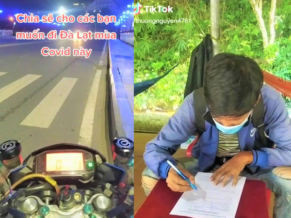 Một chủ tài khoản TikTok chỉ cách khai báo y tế gian dối khi đến Đà Lạt, gây bức xúc dư luận