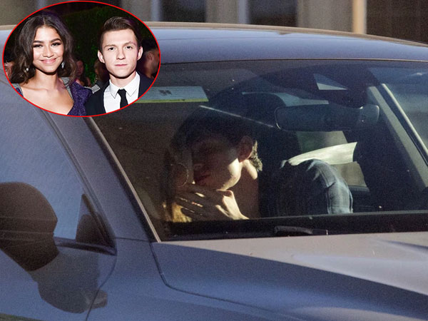 HOT: Cặp đôi 'Người nhện' Tom Holland và Zendaya chính thức hẹn hò, lộ ảnh hôn hít cực nóng trong xe