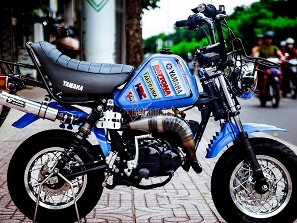 Minibike Yamaha Vogel độ khủng độc nhất Việt Nam giá hơn 400 triệu đồng