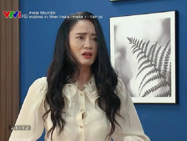 Hương vị tình thân tập 55: Bà Xuân mắng Nam hỗn láo, lẳng lơ vì cặp kè người đàn ông bằng tuổi bố mình