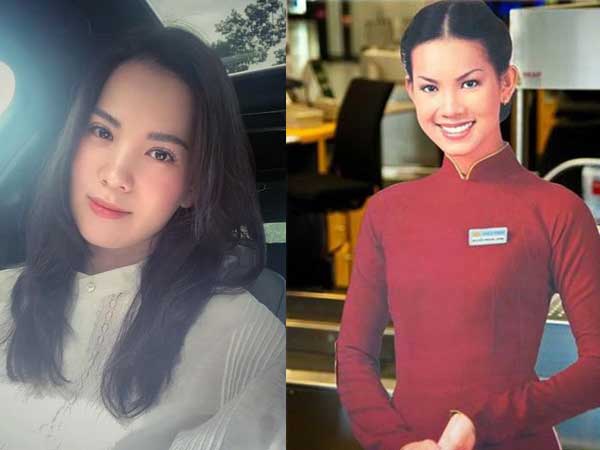 Cô 'tiếp viên hàng không' Vietnam Airlines có hình ảnh phủ sóng ở mọi sân bay từ Bắc tới Nam một thời, giờ ra sao?