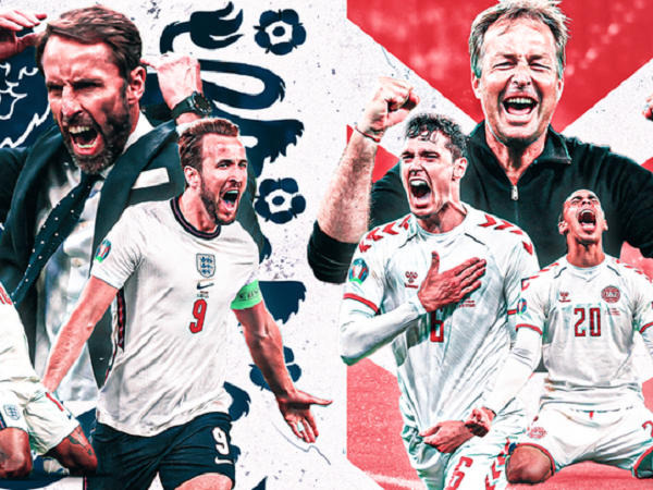 Lịch thi đấu bán kết Euro 2020 hôm nay: Anh quyết chiến Đan Mạch