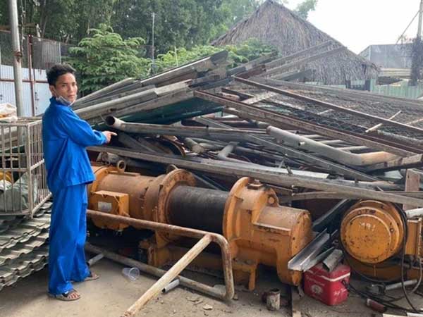 Thuê xe tải đến trộm tài sản hơn 1 tỷ đồng trong công trình chở đi bán phế liệu