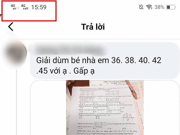 Đình chỉ thí sinh liên quan vụ 'lén chụp ảnh đề Toán gửi ra ngoài, nhờ người thân làm'