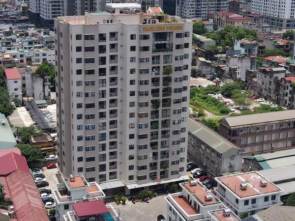 Hà Nội cách ly một tầng chung cư ở quận Thanh Xuân
