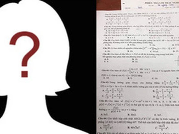 Bất ngờ thành tích của thí sinh 'chụp đề Toán ra ngoài, nhờ người thân giải hộ': Học sinh giỏi nhiều năm liền, hạnh kiểm tốt, điểm Toán toàn trên 8