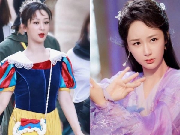 Dương Tử làm Bạch Tuyết đi tung tăng, netizen hốt hoảng vì vòng eo của nữ mỹ Hương mật tựa khói sương 'mất hút'