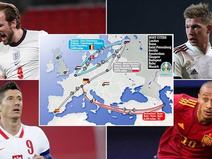 Đây là lý do cách tổ chức như EURO 2020 không bao giờ được lặp lại
