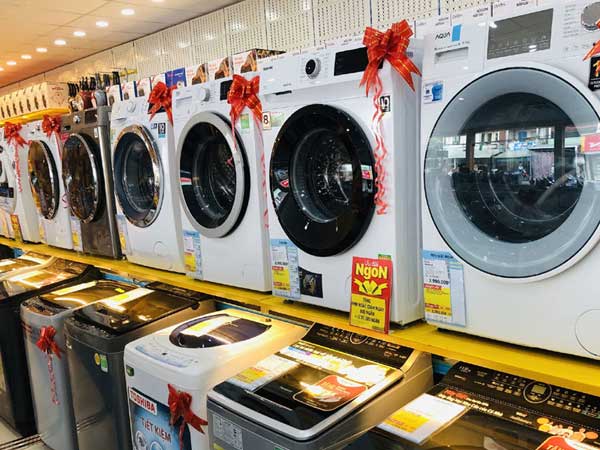 Máy giặt đua nhau giảm giá, chỉ bỏ 5 triệu các mẹ khoẻ thân