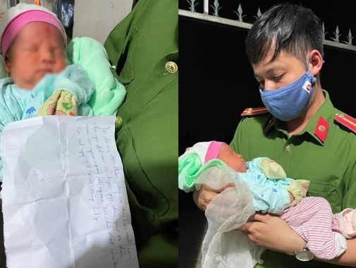 Hà Nội: Bé trai sơ sinh bị bỏ rơi gần cánh đồng kèm lời nhắn 'tôi là mẹ đơn thân, không có điều kiện nuôi con'