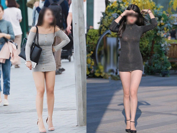 Body có xịn đét đến đâu mà diện váy ngắn kiểu này thì cũng âm điểm thanh lịch nhé mấy chị em