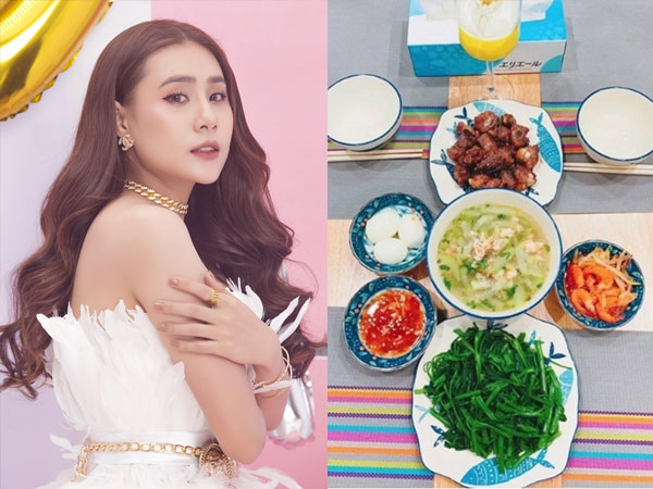 Bị mỉa mai chỉ vì đăng ảnh mâm cơm gia đình giữa mùa dịch, Hồ Bích Trâm đanh thép phản pháo