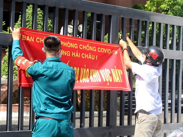 Cách ly y tế trụ sở Ngân hàng Nhà nước chi nhánh Đà Nẵng