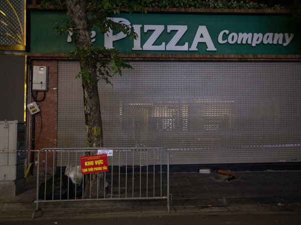 Phong tỏa quán pizza tại Hà Nội liên quan F0