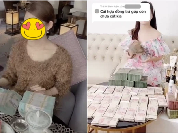 Xôn xao clip vạch trần chiêu trò phông bạt của hot girl tài chính: Thuê tiền, thuê điện thoại và mượn nhà để chụp ảnh sống ảo