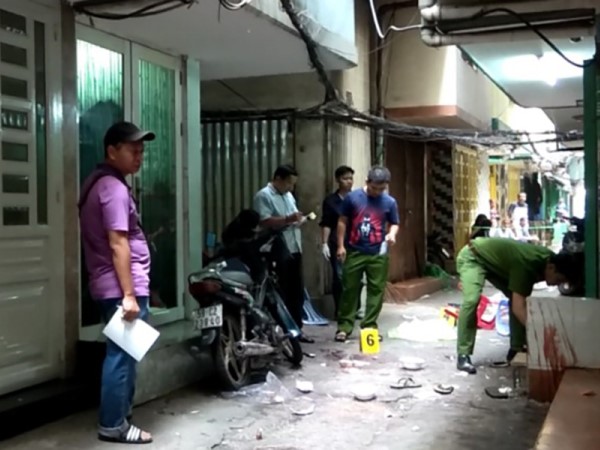 Công an truy tìm kẻ giết người trên đường Mễ Cốc ở quận 8