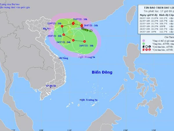 Bão số 3 giật cấp 14, hướng di chuyển thay đổi 'chóng mặt', Bắc Bộ mưa 'thất thường' trong những ngày tới