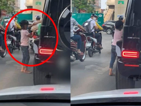 Chủ Mercedes hơn 13 tỷ mua hàng của em bé bán trứng lề đường, hình ảnh khiến ai nấy rưng rưng