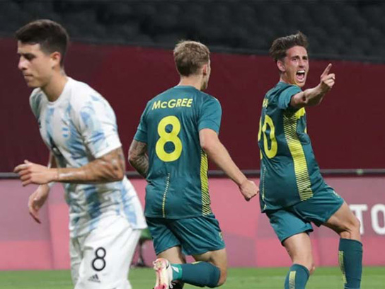 U23 Australia tạo địa chấn, hạ gục U23 Argentina