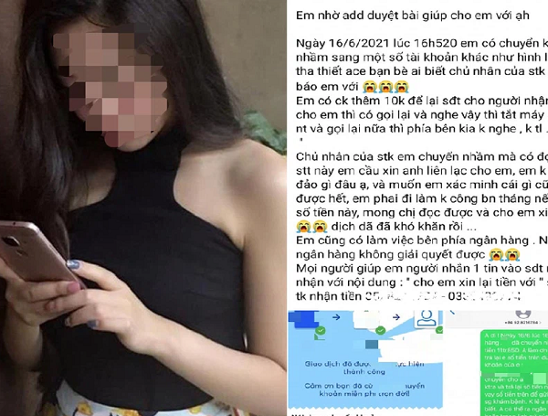 'Cầu cứu' mọi người đòi giúp 12 triệu chuyển khoản nhầm, cô gái nói gì mà còn bị mắng thêm?