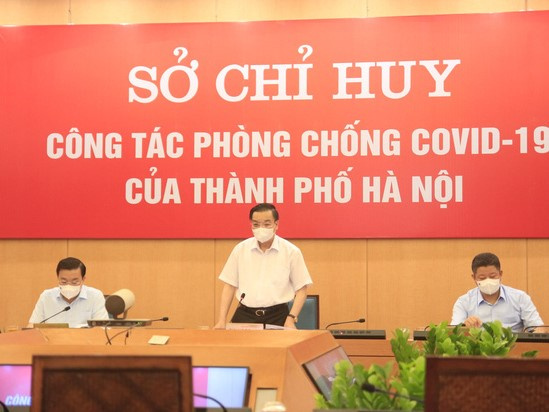 Chủ tịch Hà Nội: Qua hệ thống camera giám sát các đường phố cho thấy lượng người dân ra đường khá lớn