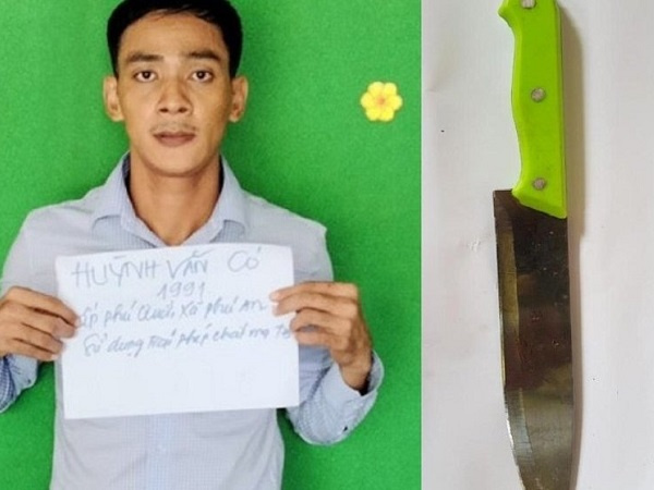 Khống chế, bắt giữ đối tượng ngáo đá gây thương tích cho 2 cán bộ công an
