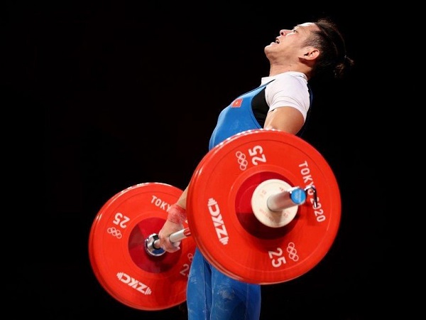 Thạch Kim Tuấn thất bại ở hạng cân 61kg Olympic Tokyo 2020