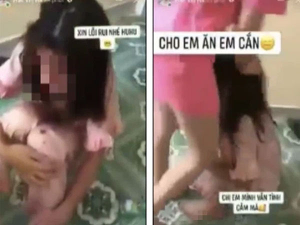 Thiếu nữ 15 tuổi bị nhóm bạn hành hạ, cầm dao lam cắt tóc, tra tấn dã man như thời trung cổ ở Thái Bình