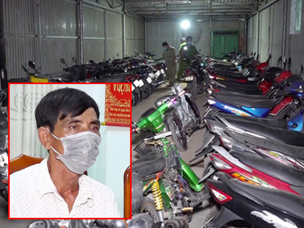 Từ vụ trộm xe của kẻ có 4 tiền án, phát hiện kho xe không chính chủ