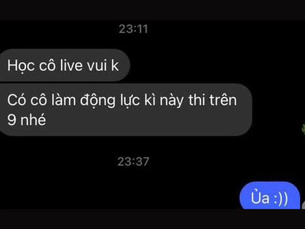 Nhắn tin hờn dỗi vì học trò xem livestream cô giáo Minh Thu, thầy giáo Vật Lý 'đầu hàng ngay tập 1' khi nghe câu nói này từ học sinh