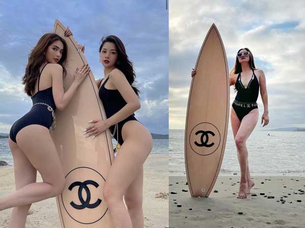 Nữ đại gia ở biệt thự 800 tỷ khoe ảnh tạo dáng bên ván Chanel từng khiến Chi Pu - Ngọc Trinh mê mẩn, vóc dáng U60 gây ngỡ ngàng