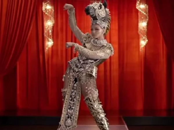 Choáng ngợp với national costume của Indonesia tại Miss Supranational 2021, quá sức hoành tráng