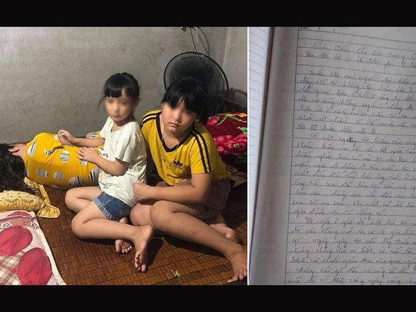 Xót xa mẹ mắc bệnh hiểm nghèo, viết thư tạm biệt con: 'Xin đừng nói con tôi mồ côi, tội chúng nó'