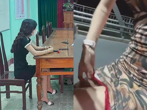 'Hot girl' tự quay clip lột nội y trên cầu Trường Tiền để kiếm tiền trên MXH khiêu dâm